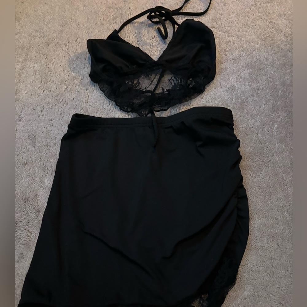 black lace set